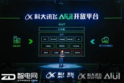 科大讯飞AI飞无界新品发布会 AIUI3.0重磅发布